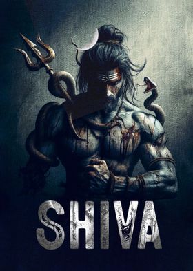 Shiva Hindu God Artwork