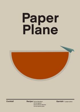 Paper Plane Cocktail Recipe