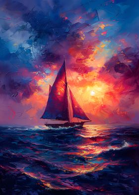 Sailboat Sunset