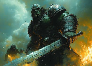 Orc Warrior with Sword