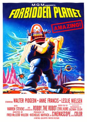 Forbidden Planet Movie Poster