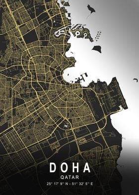 Doha Silver Map