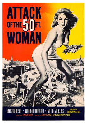 Attack of the 50ft Woman Poster