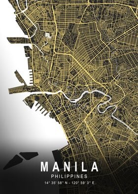 Manila Silver Map