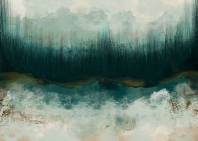 Abstract Forest Landscape