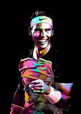 Rafael Nadal Pop Art