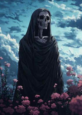 Skeleton in Black Robe