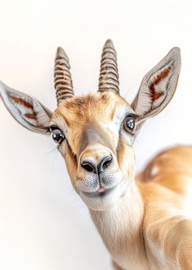 Gazelle selfie