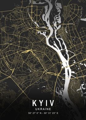 Kyiv Silver Map