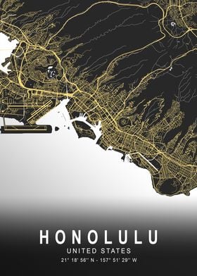 Honolulu Silver Map