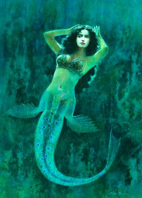 Vintage Mermaid 