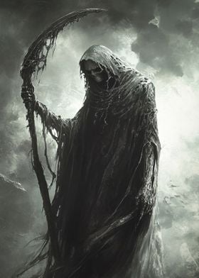 Grim Reaper Illustration