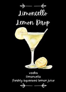 Limoncello Lemon Drop Cocktail