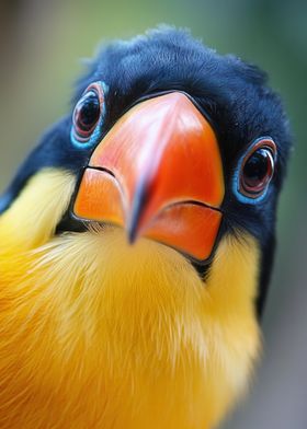 Funny Toucan Bird Portrait