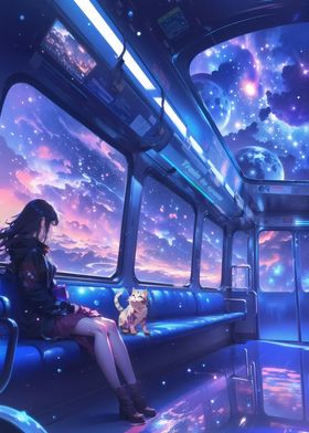 Anime Train To Space