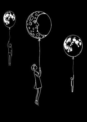 Moon Balloon Dream