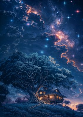 Starry Night Treehouse