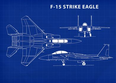 F-15 Strike Eagle Blueprint