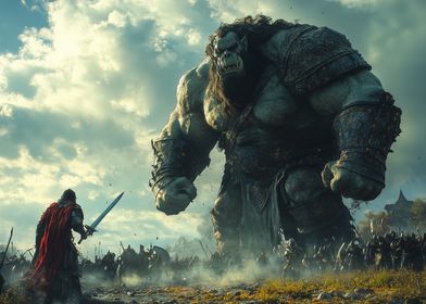 Giant Orc vs. Warrior