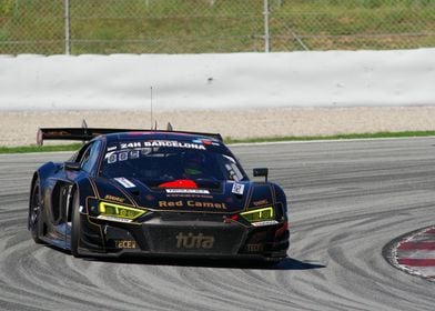 Audi R8 LMS GT3 Race Car Sliding