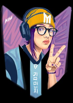 Gamer Girl Portrait