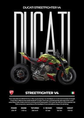 Ducati Streetfighter V4 Motorcycle