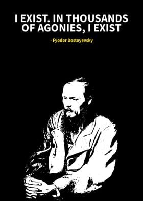 Dostoyevsky Quote Print