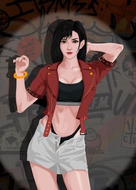 anime tifa lockhart