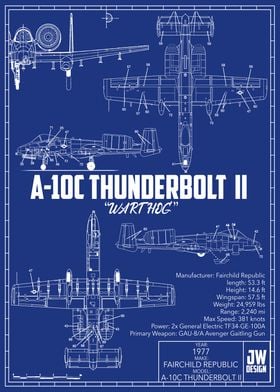 A-10C Thunderbolt II Blueprint