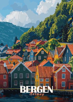 Bergen, Norway Cityscape