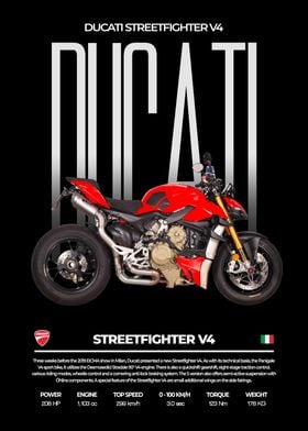 Ducati Streetfighter V4 Motorcycle