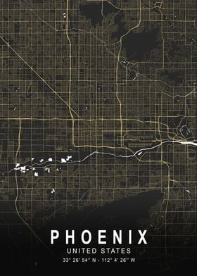 Phoenix Silver Map