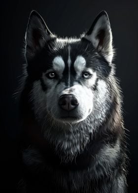 Husky Portrait