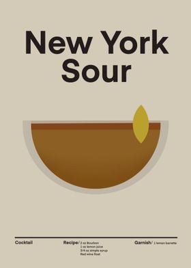 New York Sour Cocktail