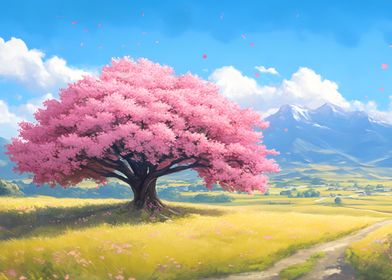 Cherry Blossom Field