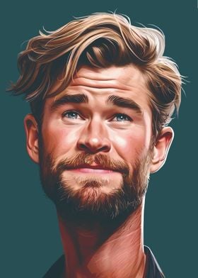 Great Art Chris Hemsworth