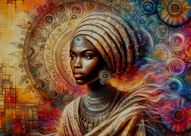 African Woman Portrait