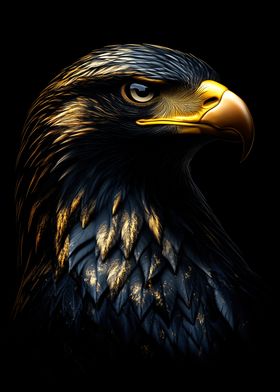 Golden Eagle Portrait