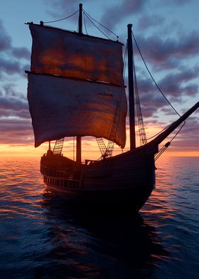 Sailing into Sunset