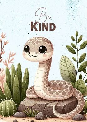 Cute Snake Be Kind