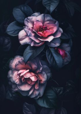 Dark Floral Bloom