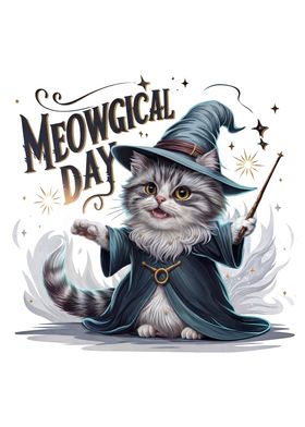 Magical Cat Wizard