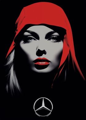 Mercedes Red Hood Woman