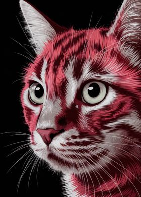 Red Cat Portrait