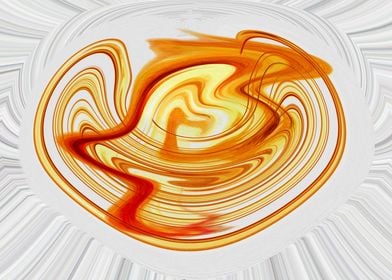 Abstract Swirling Art