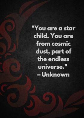 Cosmic Dust Quote