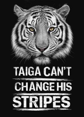 Tiger can't change his stripes