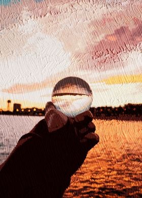 Sunset Through a Lens