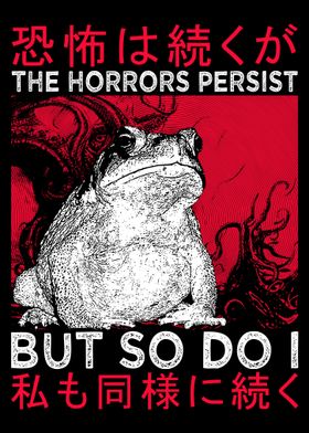 Frog Horror Graphic