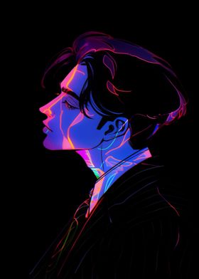 Neon Portrait